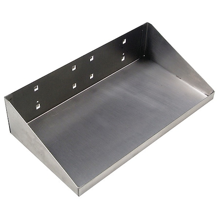 12 In. W X 6 In. D Stainless Steel Shelf For Stainless Steel LocBoard