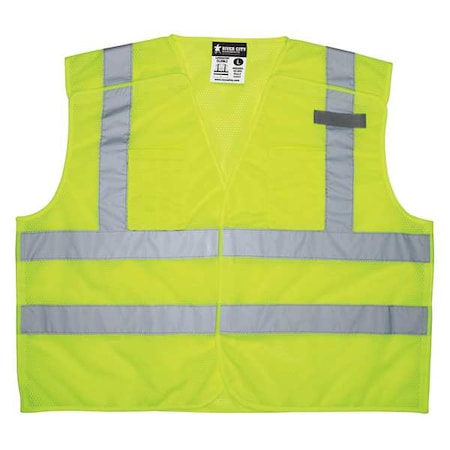 High Visibility Vest,3XL Size,Unisex