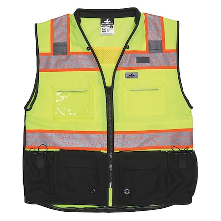 High Visibility Vest,4XL Size,Unisex