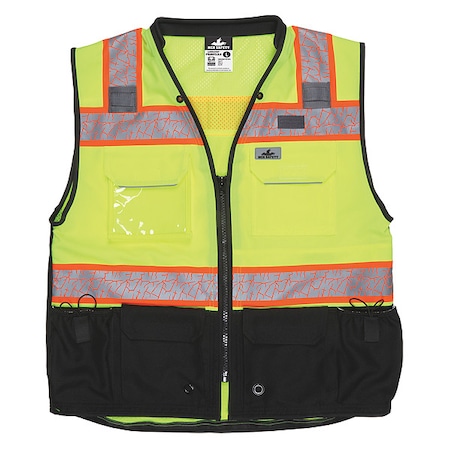 High Visibility Vest,XL Size,Unisex