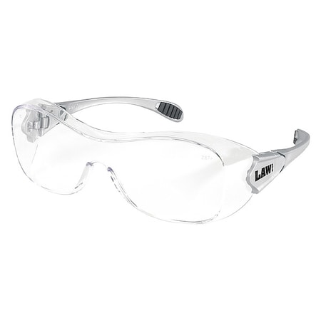 Safety Glasses, OTG Clear Anti-Fog