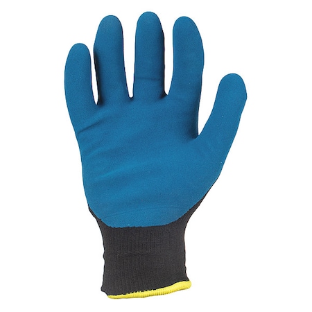 Insulated Winter Gloves,L,Nylon Back,PR