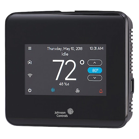 Low Voltage Thermostat, 7 Or Nonprogrammable Programs, 2 H 2 C, Hardwired