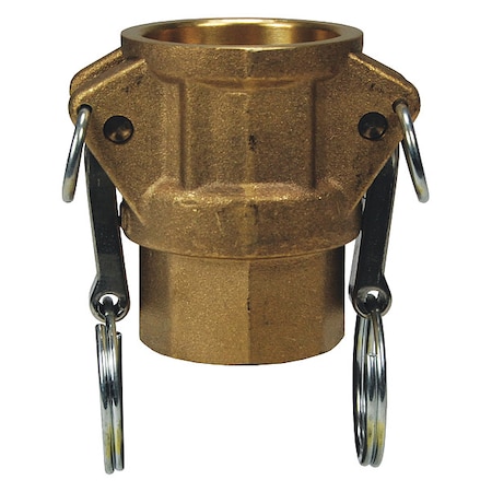 Cam And Groove Coupling,3/4,Brass
