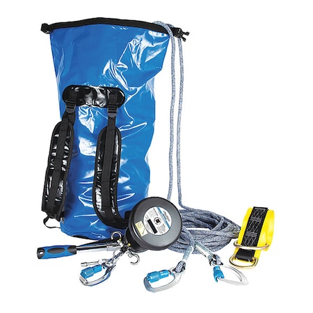 Rescue And Descent Kit,Kernmantle,Blue