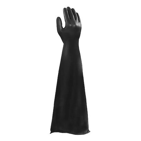 28 Chemical Resistant Gloves, Neoprene, 9-3/4, 1 PR