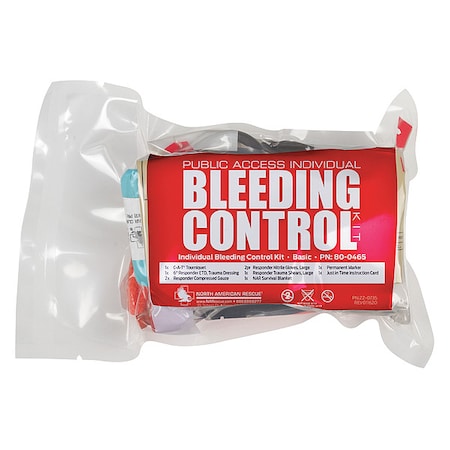 Bleeding Control Kit,Clear,Red