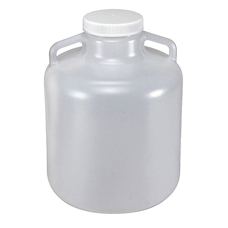 Carboy,10 L,390 Mm H,Clear