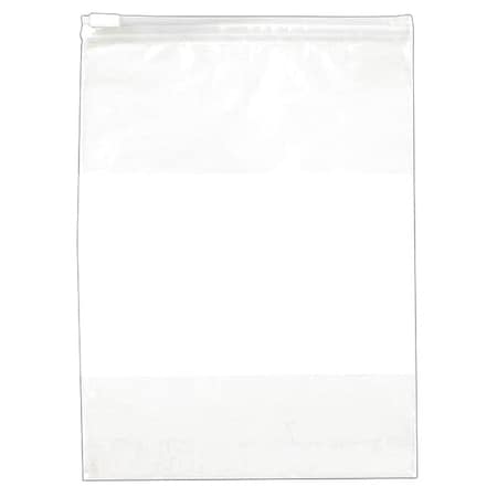 9 X 12 Reclosable Poly Bags, 2.75 Mil, Clear, PK 250