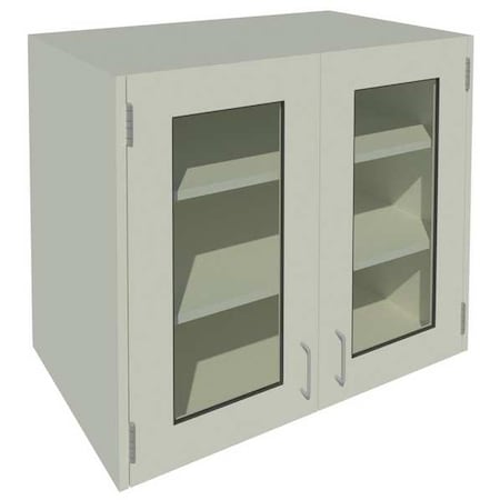 Wall Cabinet,30-5/8 H,Pearl White