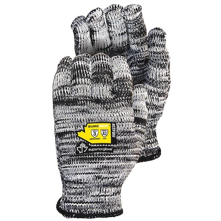 Cut-Resistant Gloves,Glove Size L,PK12