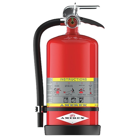 Fire Extinguisher, 2A:40B:C, Dry Chemical, 13.2031 Lb