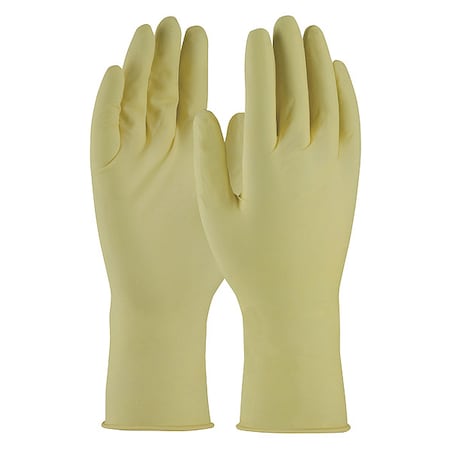 Disposable Gloves, Latex, White, L ( 9 ), 1000 PK