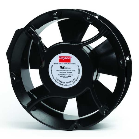 Standard Round Axial Fan, 120V AC, 197/230 Cfm