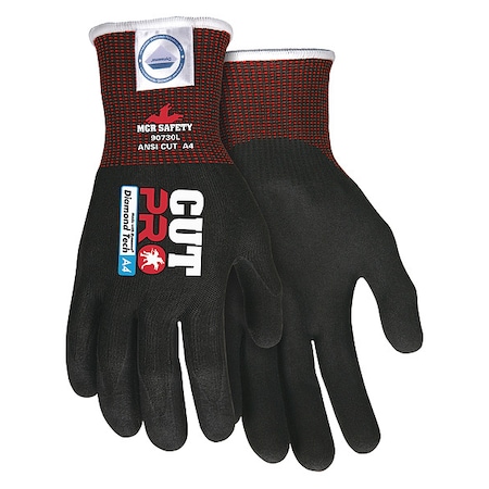 Cut-Resistant Gloves,2XL Glove Size,PK12