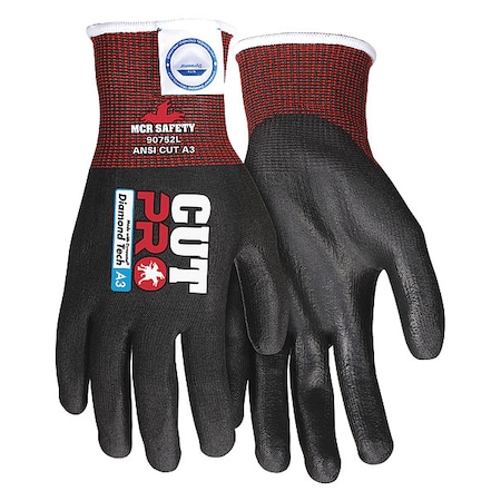 Cut-Resistant Gloves,XL Glove Size,PK12