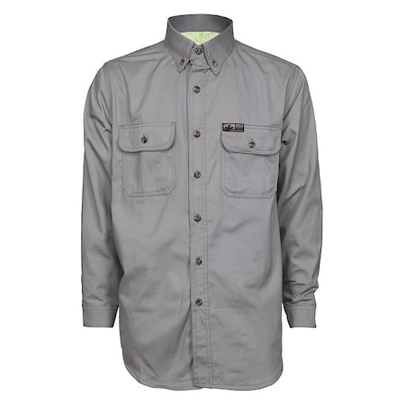 Flame-Resistant Collared Shirt,2XL Size