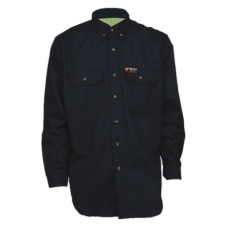 Flame-Resistant Collared Shirt,M Size