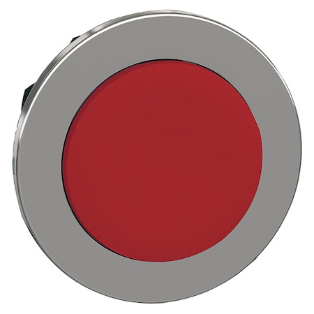 Pushbutton Head, 30 Mm, Red