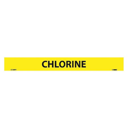 Chlorine Pressure Sensitive, Pk25, C1049Y