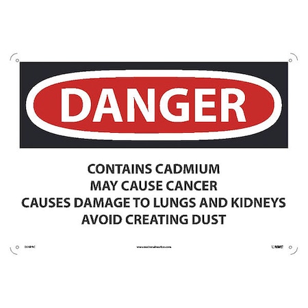 Contains Cadmium May Cause Cancer, D29RC