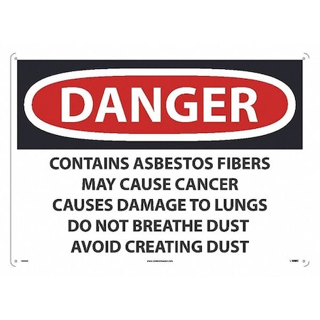 Contains Asbestos Fibers May Cause Cance, D24RD