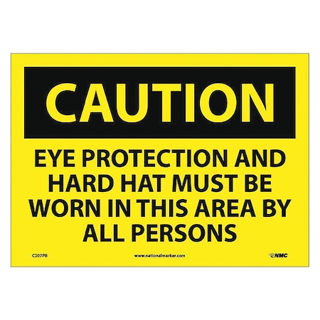 Caution Multi Protection Safety Sign