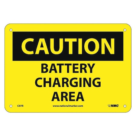 Battery Charging Area Sign, C97R