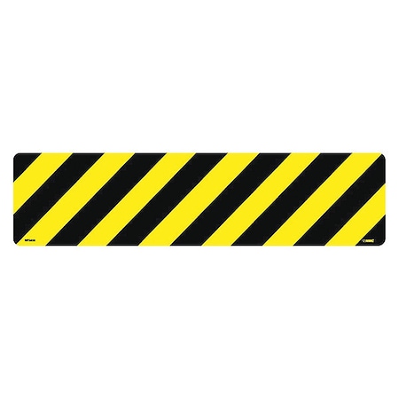 Black/Yellow Stripe Anti-Slip Cleat, WFS630