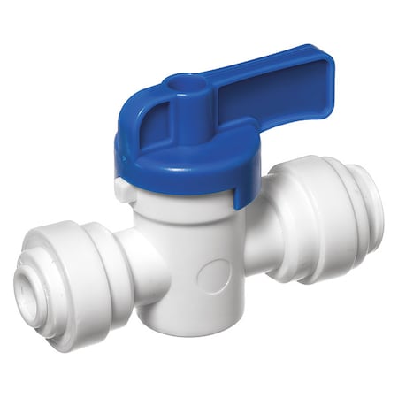 Ball Valve,Acetal,2-Way Body Style