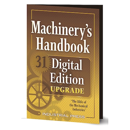 Machining Reference Book, Digital Upgrade, English, Digital Document, Publisher: Industrial Press