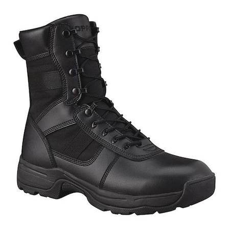 Boots,9-1/2,D,Black,Plain,Unisex,PR