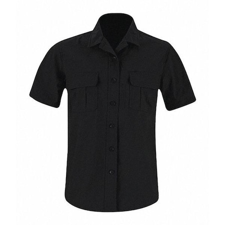 Short Sleeve Shirt,XL,Black