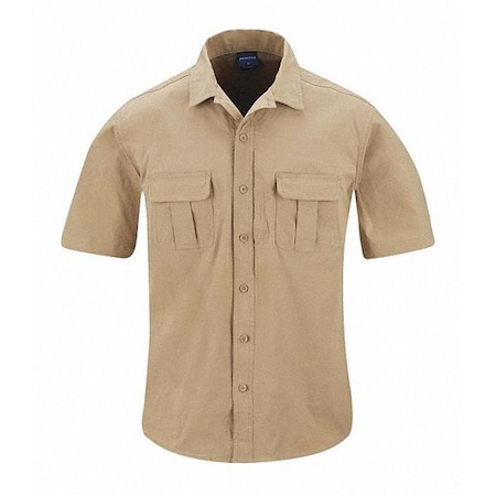 Short Sleeve Shirt,XS,Khaki