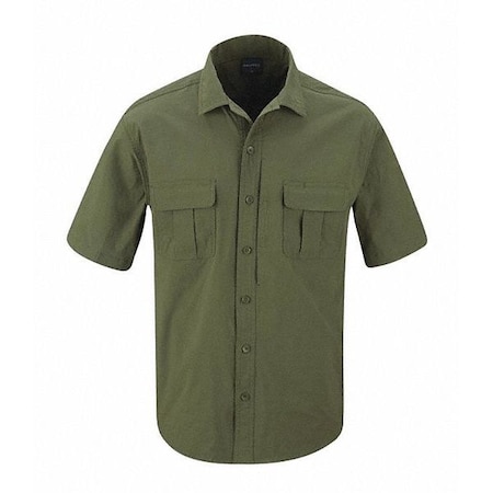 Short Sleeve Shirt,XL,Olive