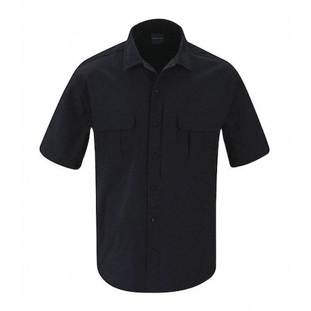 Short Sleeve Shirt,2XL,LAPD Navy
