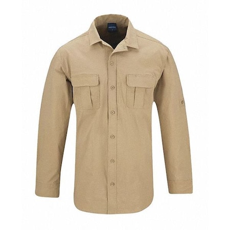 Long Sleeve Shirt,4XL2,Khaki