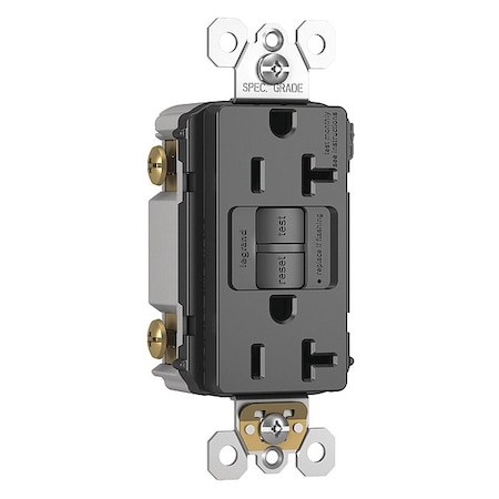 Power Inlet,20A,125VAC,Receptacle GFCI