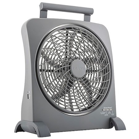 Compact Fan, 10 Dia. Blade, 2 Speed, Watts: 13