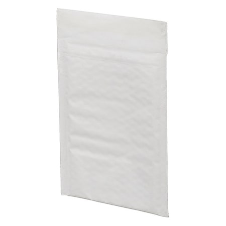 Bubble Mailer,Paper,6-3/4 L,White,PK250