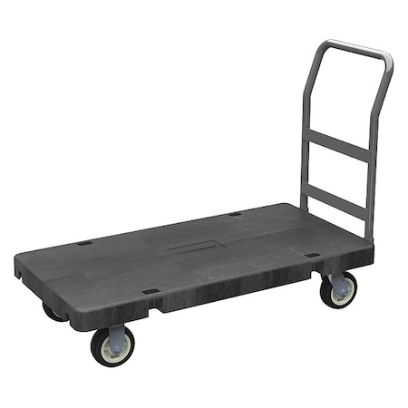 Platform Cart,24 X 48,Crossbar Handle