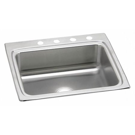 Sink, Drop-In Mount, 2 Hole, Lustrous Satin Finish