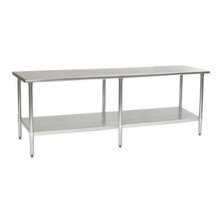Table,Galv Legs/Shelf,Budget,24Wx132L