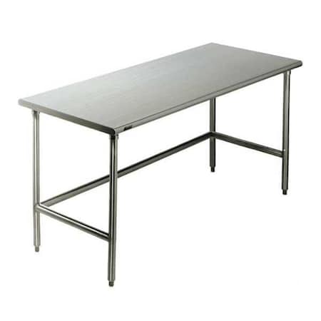 Cleanroom Table,Brushd SSS Top,24Wx60L