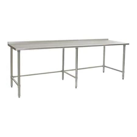 Table,UpturnGalv Tube,Deluxe,24Wx132L