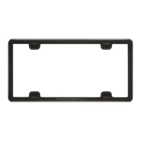 License Plate Frame Kit,Black