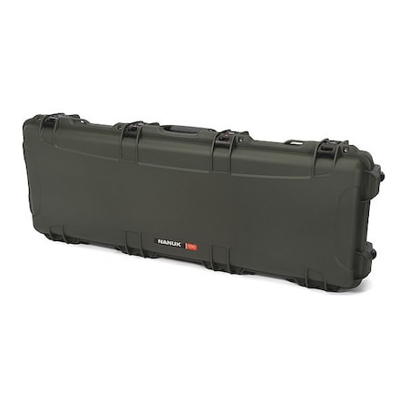 Olive Long Case, 47.1L X 17.3W X 6.6D, Material: Lightweight NK-7 Polypropylene