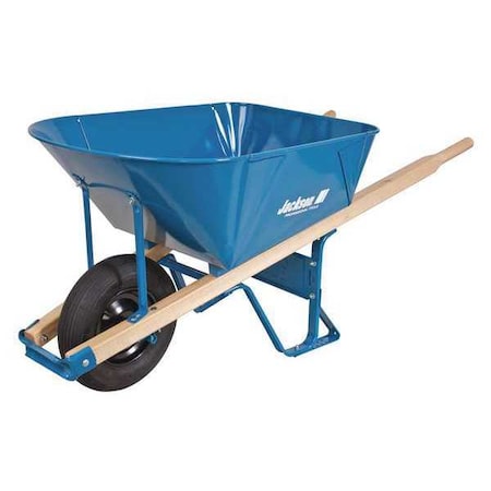 Steel Contractor Wheelbarrow,6cu. Ft.