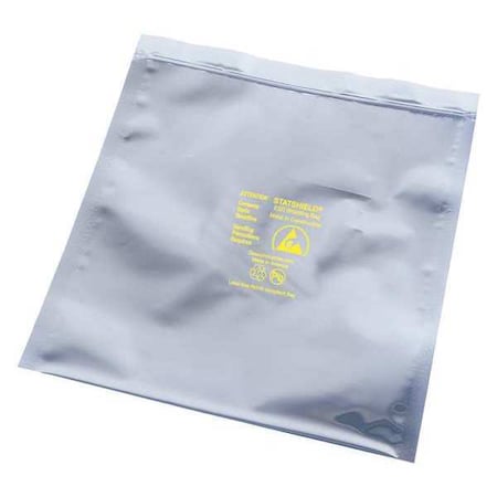 Metal-In Bag,w/Zip,4x4,PK100