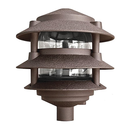 Pagoda Light,D5000,BZ,Aluminum,3 Tier